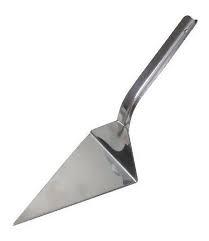 SIN STOCK # PALA TORTA TRIANGULAR PUNTA FINA ac. Inox. Pumabol