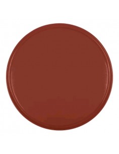 BANDEJA PIZZA 36 x 0,8 CMS. TERRACOTA POLIPROPILENO LINEA GE