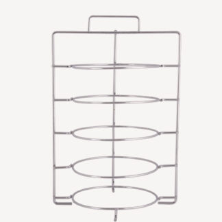 TRANSPORTE P/ 5 PLATOS 25 CMS. CROMADO