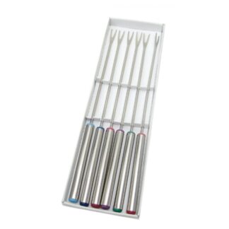 PINCHE P/ FONDEAU CABO MADERA SET x 6 UNIDADES "DIJUMO"