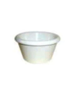 COCOTT CAZUELA CONICA 6 X 4 CMS. LINEA GE BLANCA