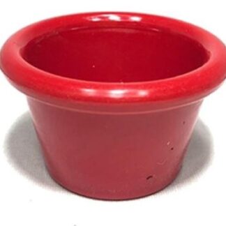 COCOTT CAZUELA CONICA 6 X 4 CMS. LINEA GE ROJO