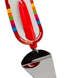 PALA TORTA TRIANGULAR MANGO PLASTICO COLOR CAROL