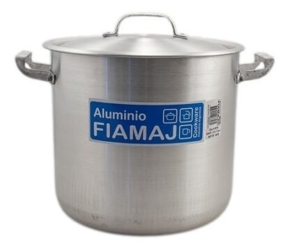 SIN STOCK # OLLA ALUMINIO REFORZ. Nº 30 - 17 LT.