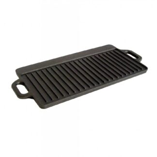 PLANCHA RECTA BIFE RECT HIERRO DOBLE FAZ 51 X 24 CM C/ASA DIJUMO
