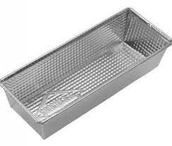 BUDIN INGLES HOJALATA FIJO Nº 8 - 37 x 12 x 7 CMS.