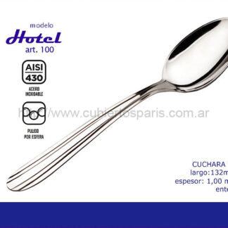 CUCHARA TE PARIS HOTEL 100