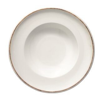PLATO HONDO 20 CM. VERBANO RECTO FILETE ORO