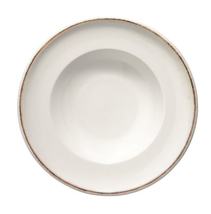PLATO HONDO 20 CM. VERBANO RECTO FILETE ORO