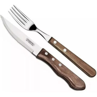 SET X 2 CUBIERTOS TRAMONTINA CHURRASCO POLYWOOD