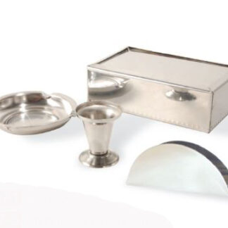 CENICERO AC. INOX. 10.5 cm H.B.