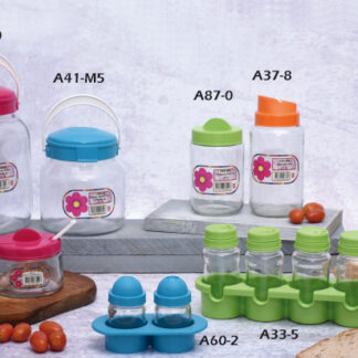 JUEGO SAL Y PIMIENTA VIDRIO BASE PLAST. x 2 DAYSAL (MOD. NUEVO)