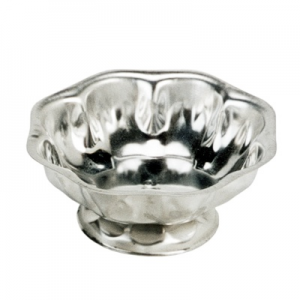 COPA HELADO AC. INOX. FLOR C/BASE Acermel (1292)