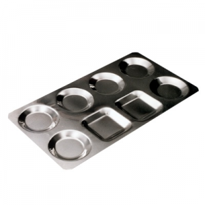 COPETINERO AC. INOX. 8 BOCAS Acermel