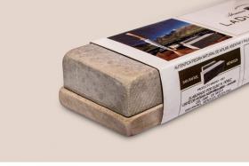 PIEDRA AFILAR CUADRILONGA C/ MADERA 16 x 5 x 2 CMS. AMARILLA