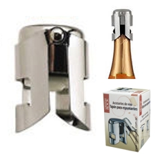 TAPON ESPUMANTES / CHAMPAGNE AC. INOX. CR11525