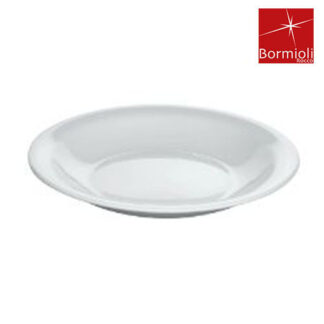 PLATO HONDO 23 CMS. A/ ANGOSTA PERFORMA BORMIOLI (OPAL BLANCO)