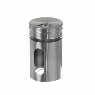 SALERO / ESPECIERO C/ DOSIFICADOR ACERO C/ VISOR CRYSTAL ROCK