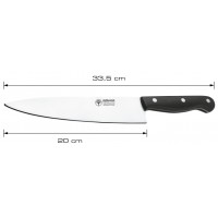 CUCHILLO GOURMET ARBOLITO C/POM 20 CMS. PUNTA