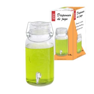 SIN STOCK # DISPENSER JUGO VIDRIO SIN SOPORTE CRYSTAL ROCK 3.6 LITROS