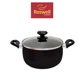 CACEROLA TEFLON Nº 20 ROSWELL COOKWARE CLASSIC BLACK