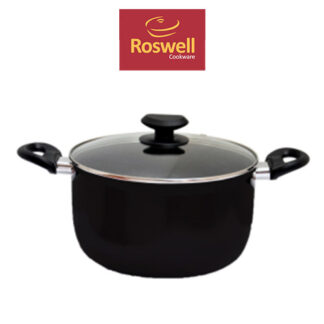 CACEROLA TEFLON Nº 24 ROSWELL COOKWARE CLASSIC BLACK