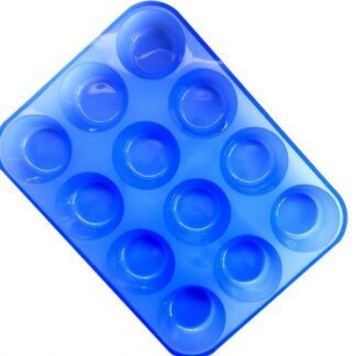 MOLDE MUFFING SILICONA V. CHEFF x 12 CAVIDADES