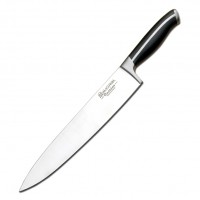 CUCHILLO MAGNUM CUISINE AC. INOX 25 CM MANGO NEGRO