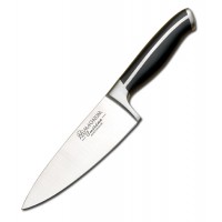CUCHILLO MAGNUM CUISINE AC. INOX. 15 CM. MANGO NEGRO