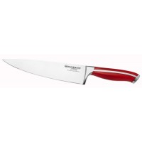 CUCHILLO MAGNUNM CUISINE AC. INOX. 20 CM MANGO ROJO