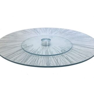 SIN STOCK # PLATO DE VIDRIO GIRATORIO 35 CM. VIA CHEFF