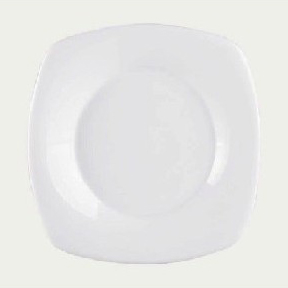 SIN STOCK # PLATO PLAYO 28 CM. VERBANO QUATTRO BLANCO ( SALDO )