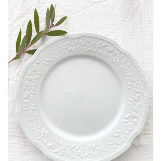 PLATO PLAYO 27 CMS. VERBANO MOZART BLANCO.