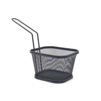 CANASTO MINI ALAMBRE NEGRO 13 x 11 x 8 cm. CR15165 REF