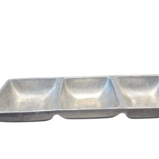 COPETINERO ALEACION 3 DIVISIONES CUADRADAS GRANDES 9,5 CMS. (ART.29)