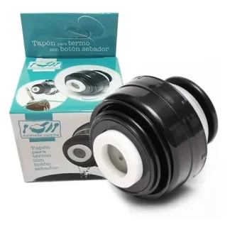 TAPON P/ TERMO 0,5 LT. CEBADOR CON BOTON