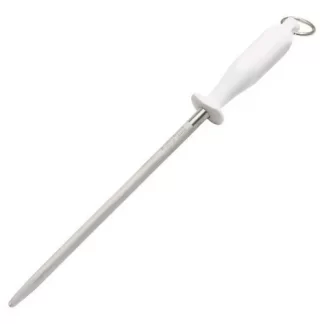 CHAIRA ARBOLITO HOJA RAYADA C/ PLAST. BLANCO C/ ARG. 25 CMS.