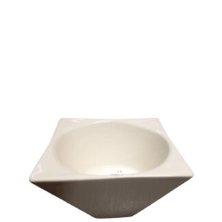 BOWL/ENSALADERA CUADRADA 15 x 15 x 8 CMS. CERAMICA RODELA