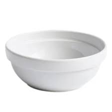 SIN STOCK # ENSALADERA 18 CMS. VERBANO RECTO BLANCO ( SALDO )