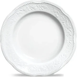 PLATO PLAYO 27 CMS. VERBANO MOZART BLANCO.