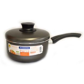 CACEROLA TEFLON NEGRA TRAMONTI. C/ MANGO Nº 20