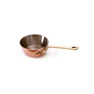 CACEROLA COBRE CONICA 22 CMS. C/ MANGO INOX.