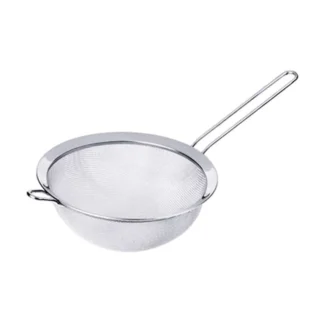 COLADOR MALLA GRUESA ACERO INOX. 16 CMS. WALPLO