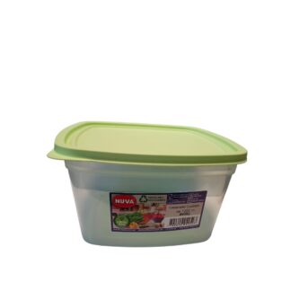CONTENEDOR C/TAPA CUADRADO NUVA 1,200 LTS.- 15 X 15 X 9 CMS.