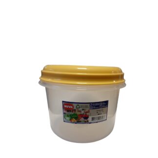 CONTENEDOR C/TAPA REDONDO NUVA 1,600 LTS. 15,7 X 12,8 CMS.
