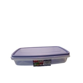 CONTENEDOR C/TAPA RECTANG. NUVA 1,300 LTS.- 26 X 15 X 5 CMS.