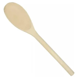CUCHARA MADERA LUSTRADA 25 cms LINEA GE