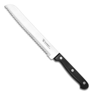 CUCHILLO PAN DENTADO C/POM 35 CMS. ARBOLITO
