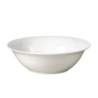 ENSALADERA RED. 18.75 CMS. VIDRIO TEMPL. BLANCO "A.M. COLLECTION"
