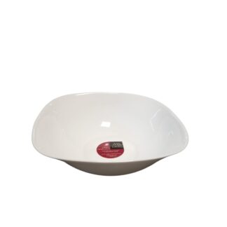 ENSALADERA CUADRADA 18.75 x 18.75 CMS. VIDRIO TEMPL. BL "AM. COLLECTION"(FSW75)